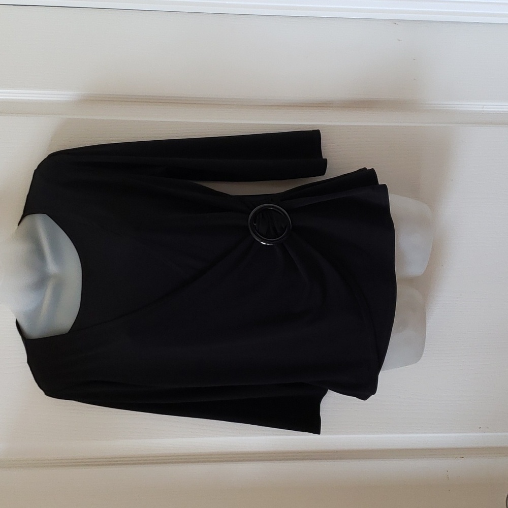Y2K Notations Black Top